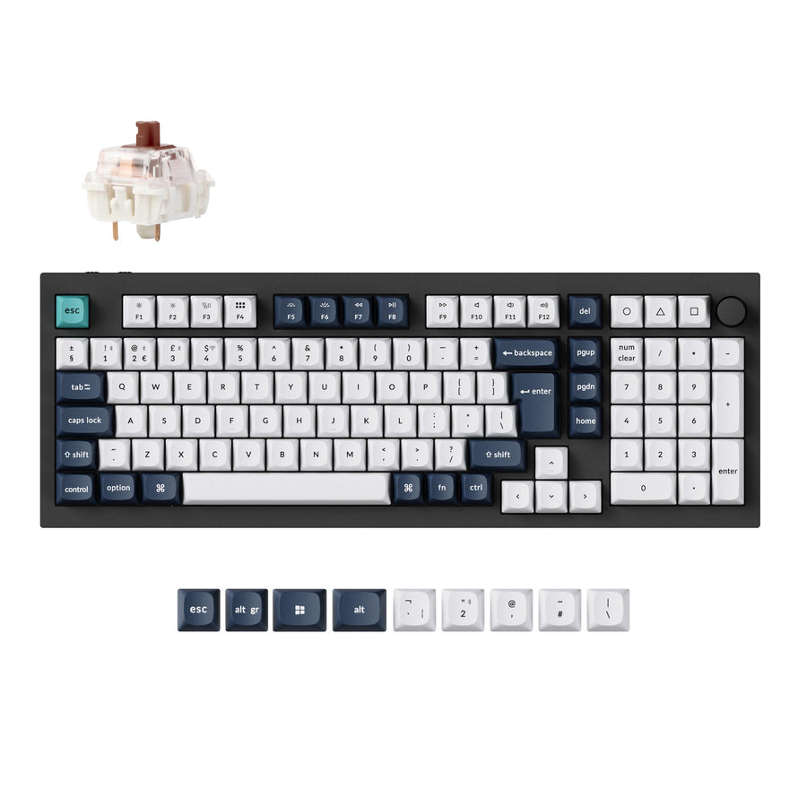 keychron-q5-max-clavier-m-canique-custom-sans-fil-qmk-via-iso image 5