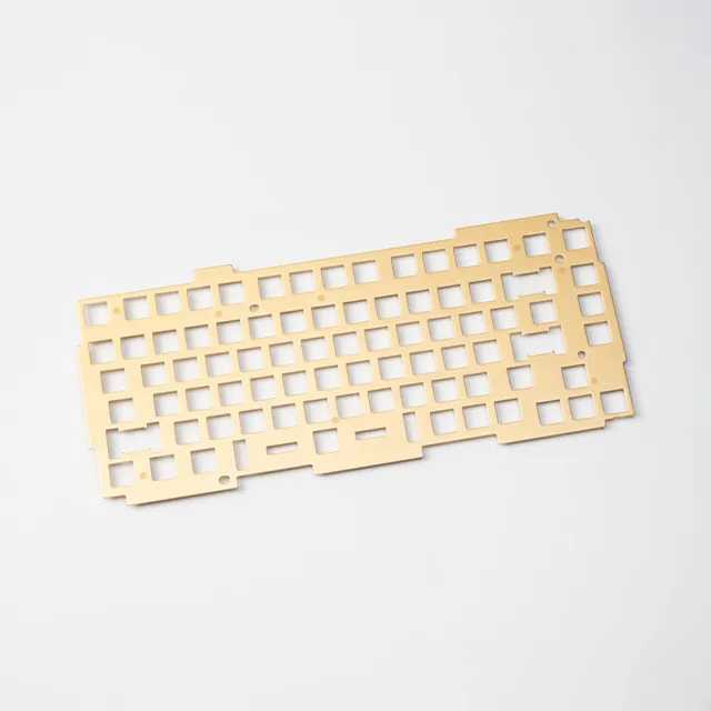 keychron-q1-he-brass-plate-plaque-laiton-pour-clavier-q1-he image 1