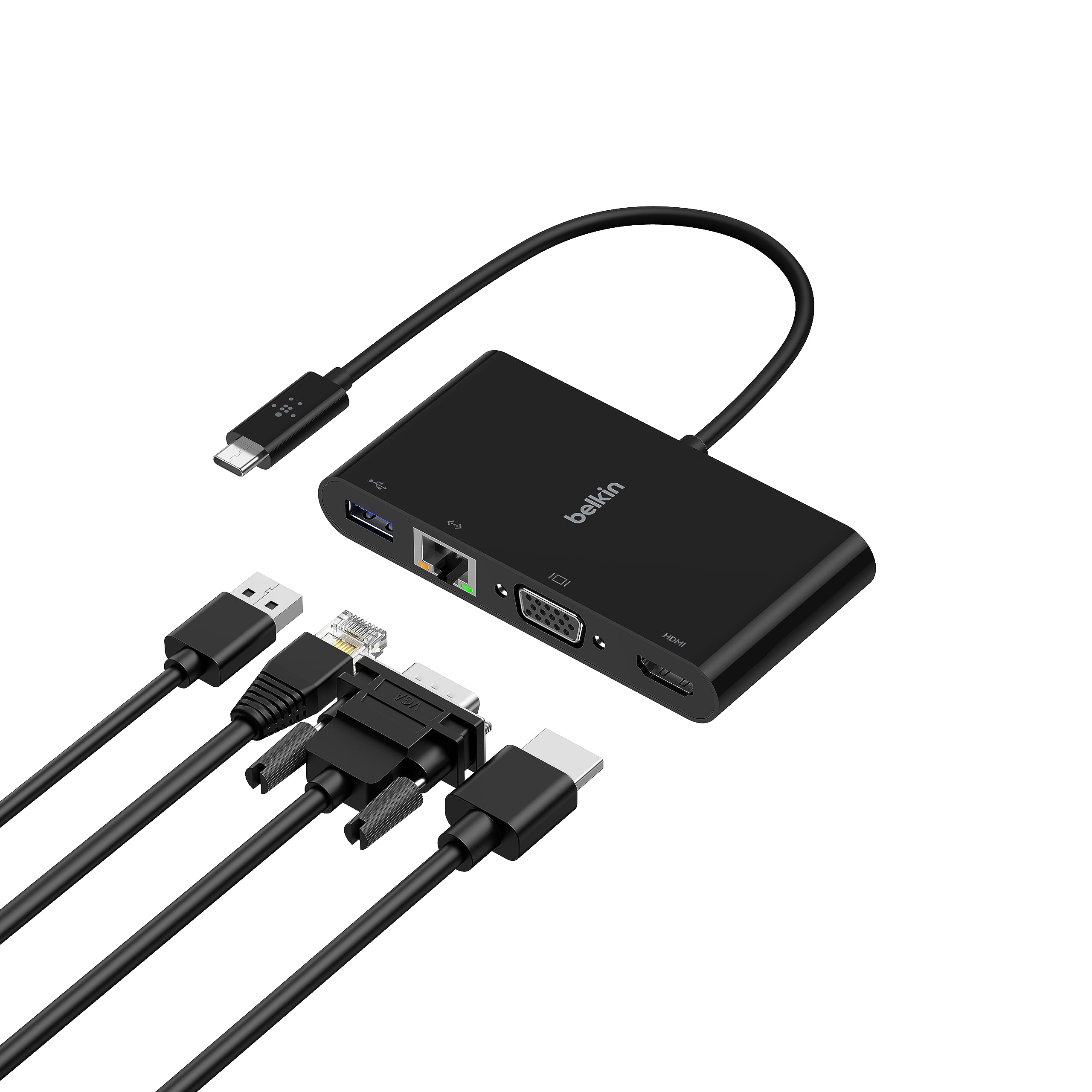 belkin-adaptateur-multim-dia-usb-c-5-en-1-hdmi-4k-vga-gigabit-ethernet-usb-a-3-0 image 1
