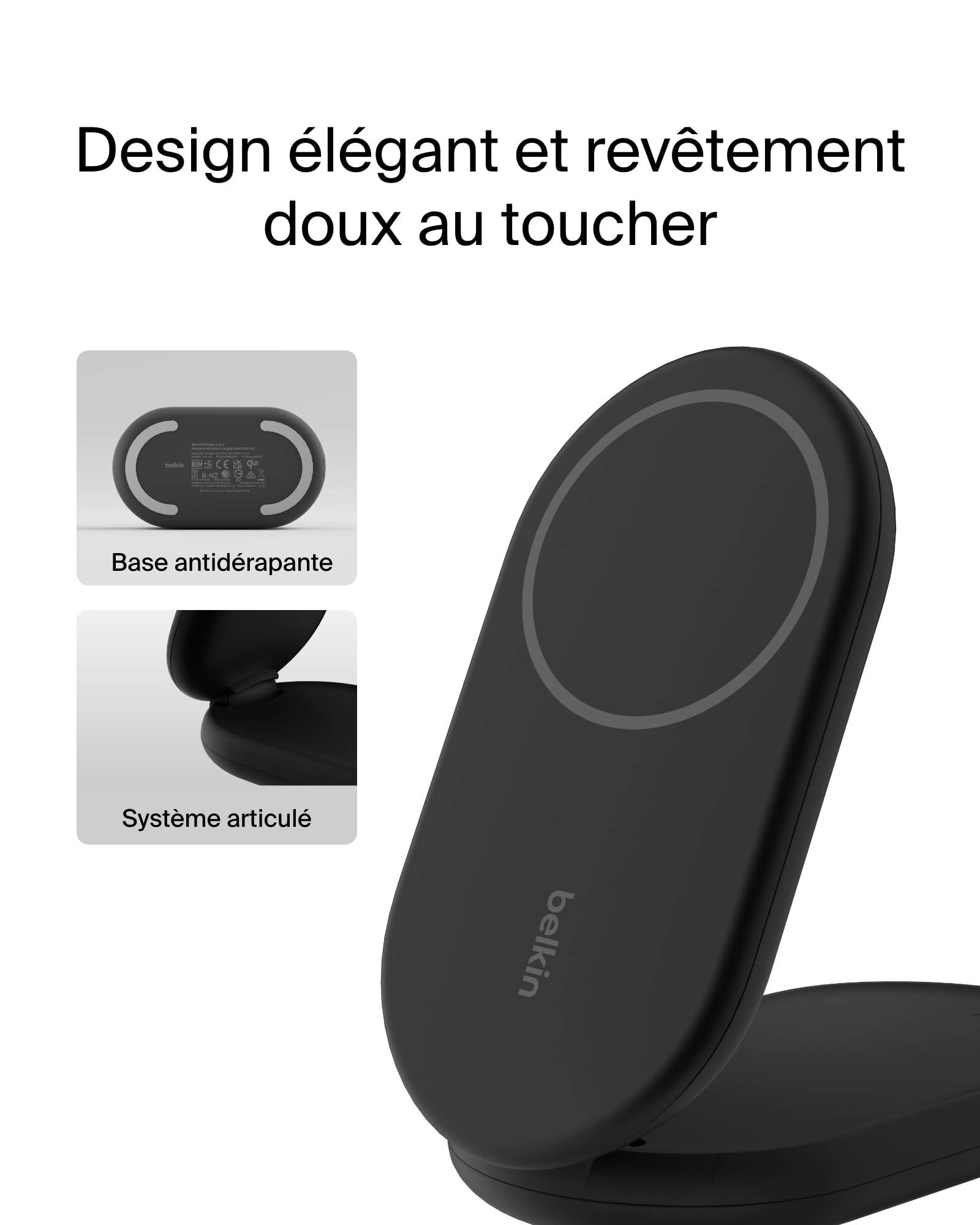 belkin-boostcharge-socle-de-recharge-2-en-1-pliable-qi2-15w-magsafe-iphone-airpo image 5