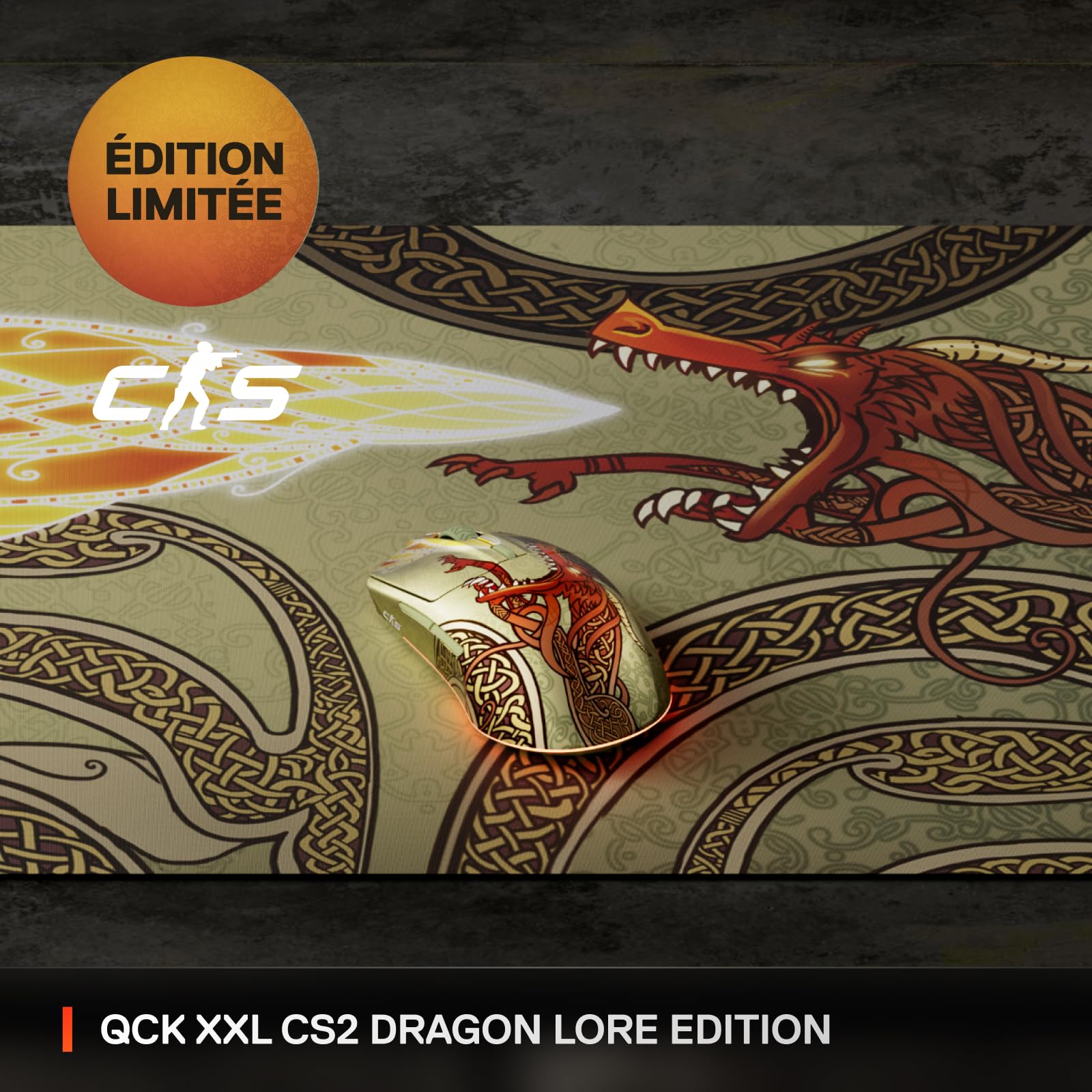 steelseries-qck-xxl-cs2-dragon-lore-tapis-de-souris-gaming-900x400mm image 2
