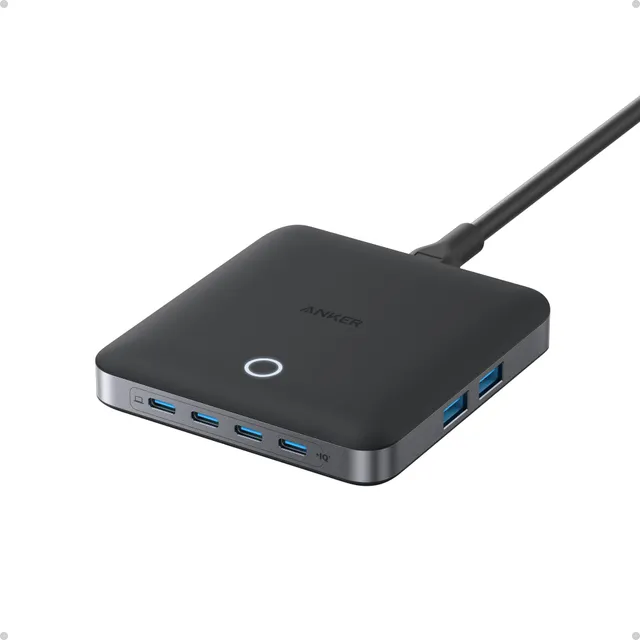 anker-nano-station-130w-6-ports-4-usb-c-2-usb-a-chargeur-bureau image 1