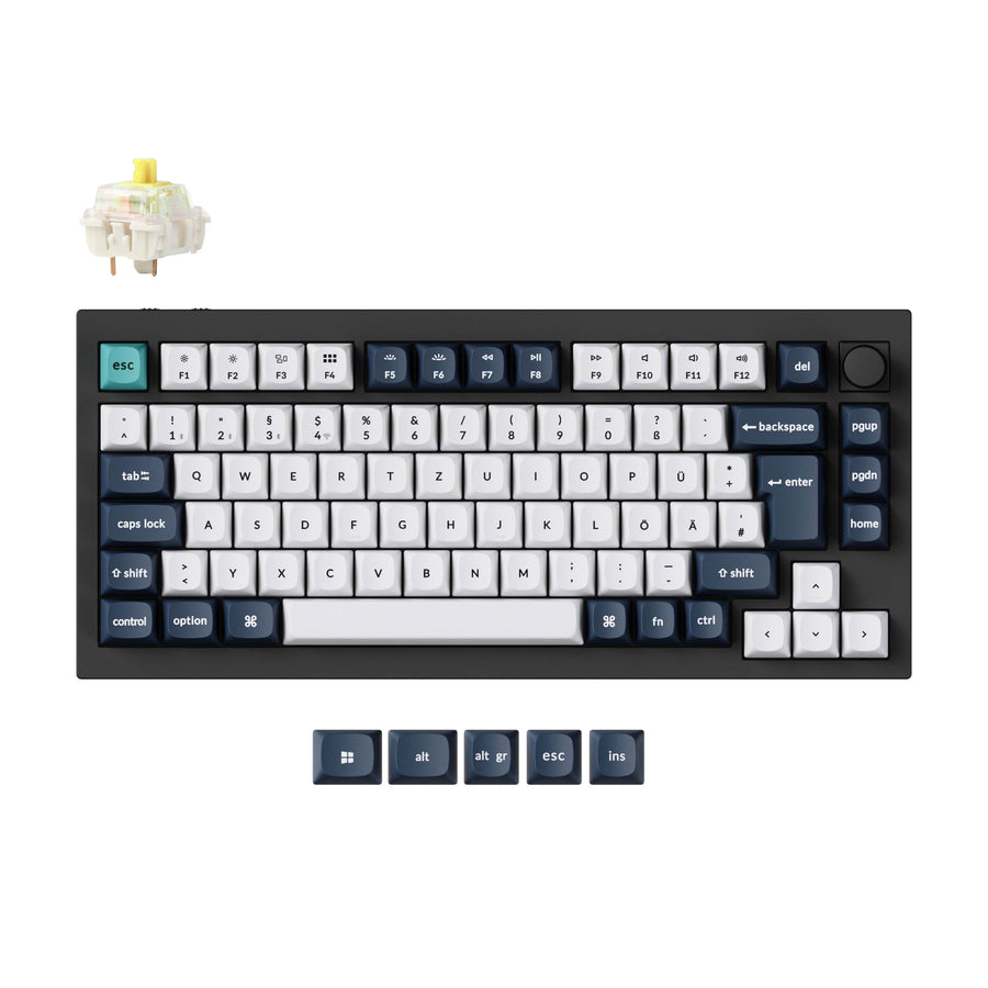 keychron-q1-max-clavier-m-canique-custom-sans-fil-qmk-via-iso image 3