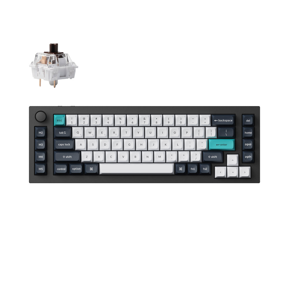 keychron-q65-max-clavier-m-canique-custom-sans-fil-qmk-via-ansi-us image 2