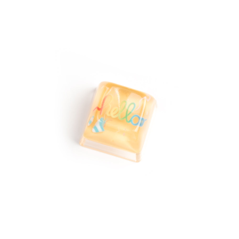 keychron-hello-resin-touche-artisan-d-corative-pour-clavier-m-canique image 2