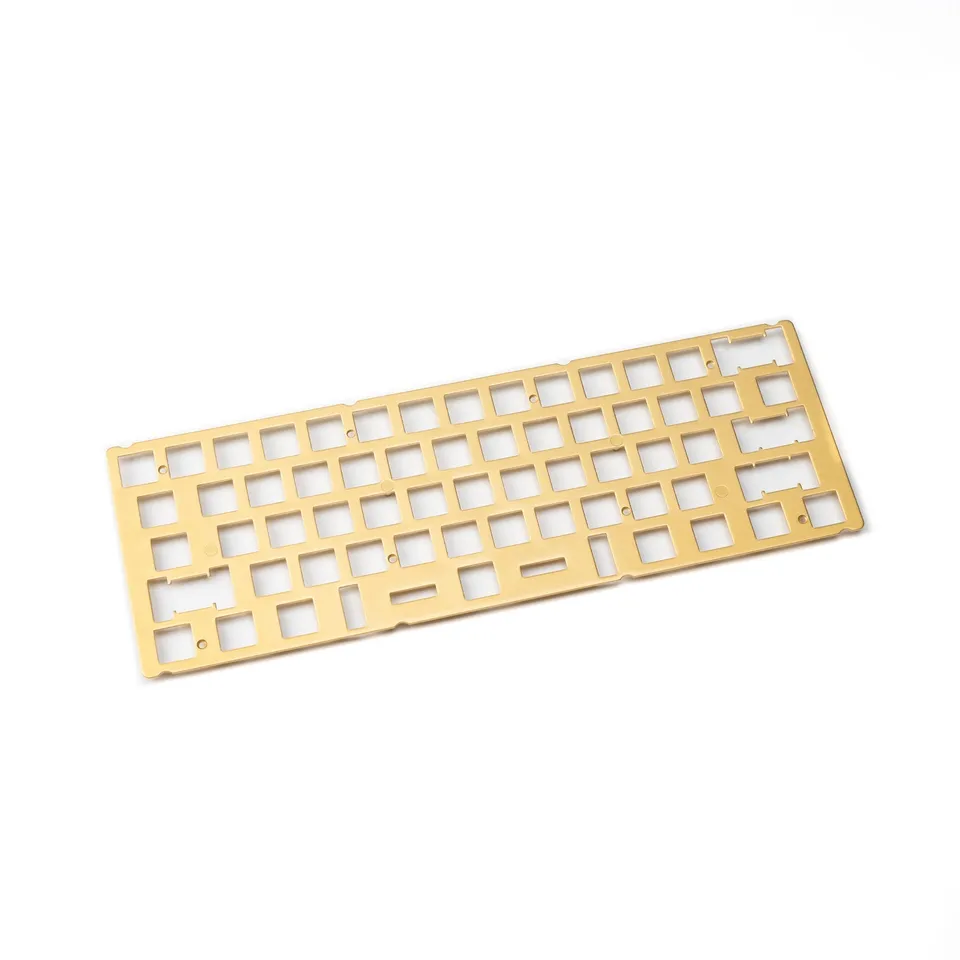 keychron-v4-plaque-en-laiton-brass-plate image 1