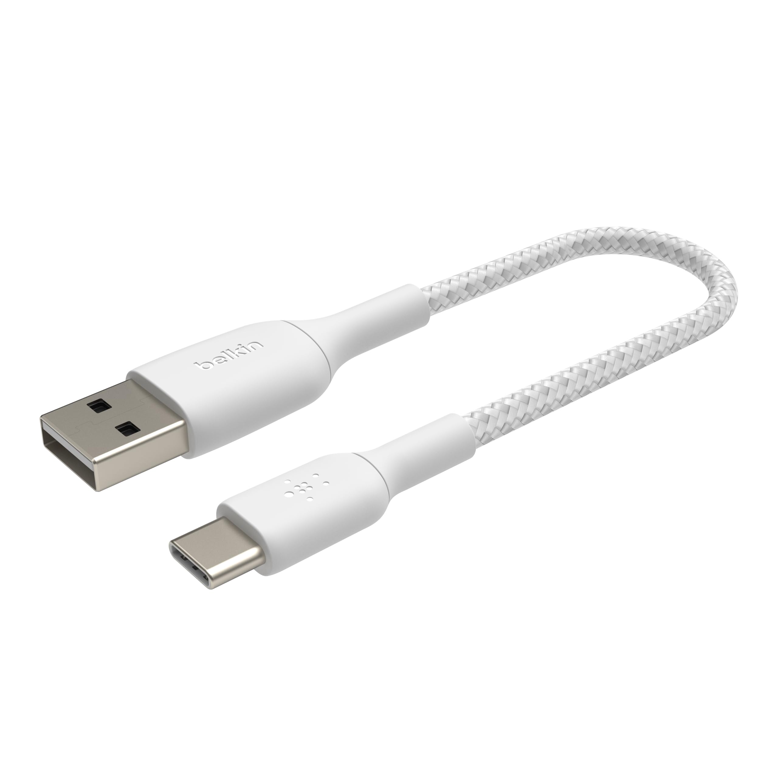 belkin-boostcharge-c-ble-usb-a-vers-usb-c-tress-nylon-3-m-blanc image 8