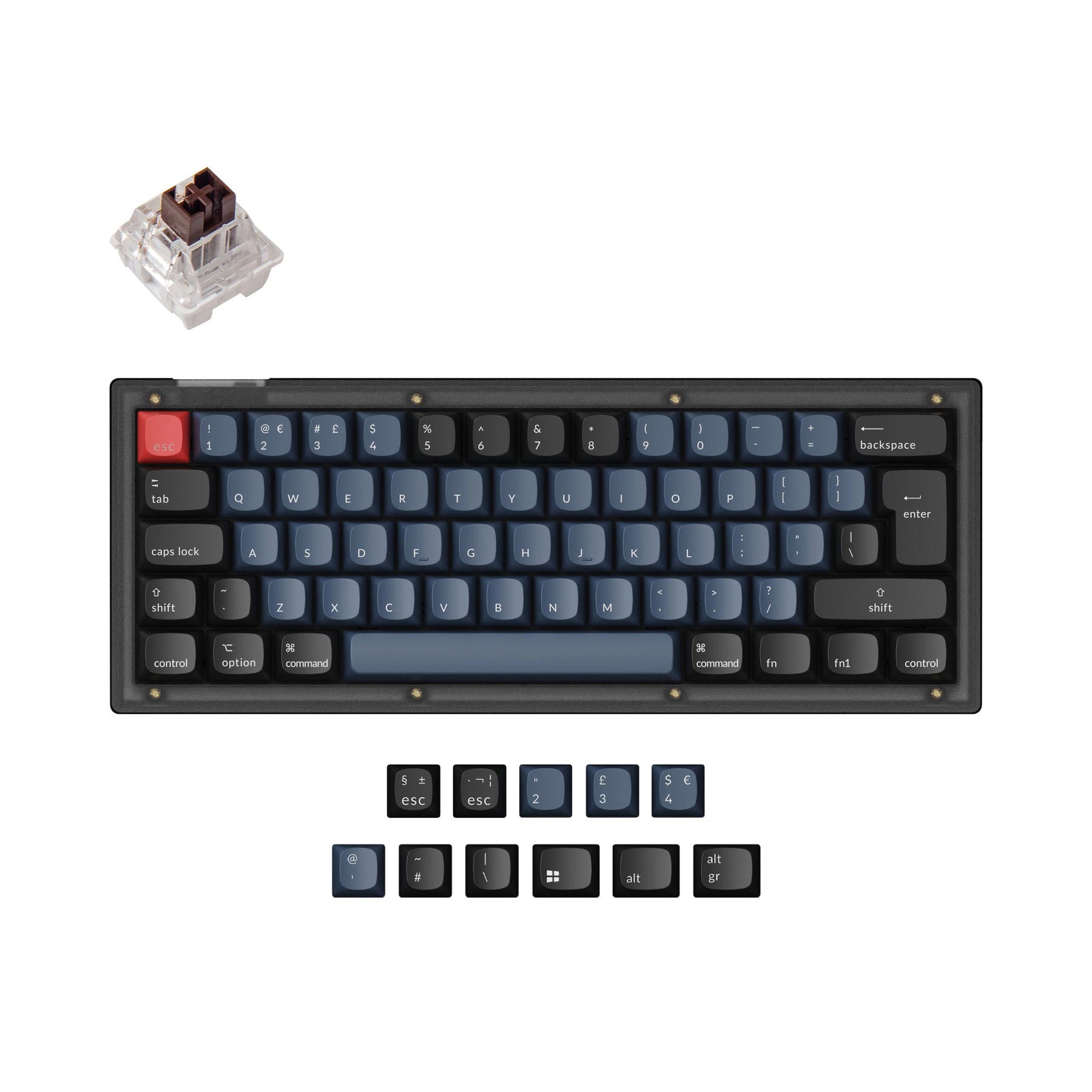 keychron-v4-clavier-m-canique-custom-qmk-iso-collection-azerty-compatible image 6