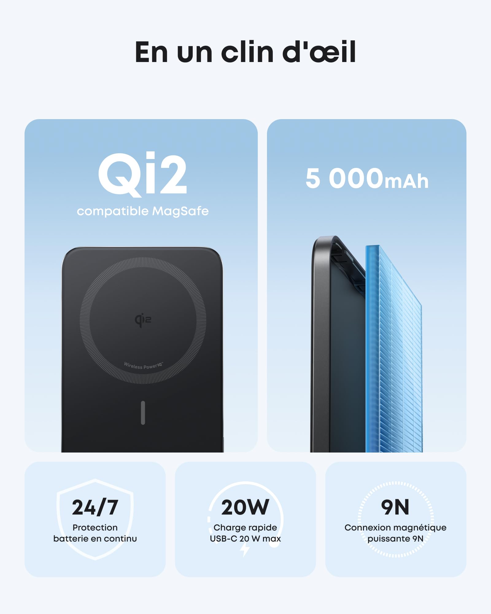 anker-maggo-batterie-externe-magsafe-qi2-5000mah-15w-ultra-fine image 2