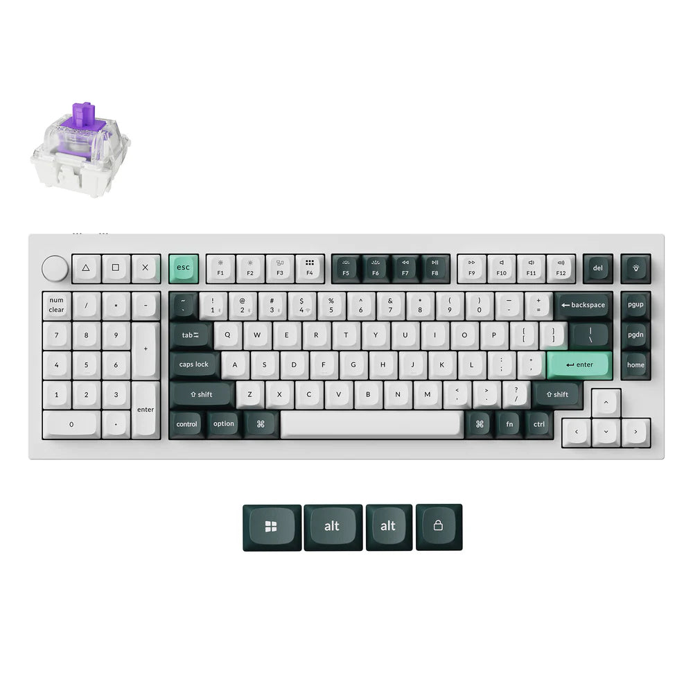 keychron-q12-he-clavier-custom-sans-fil-96-switchs-magn-tiques image 7