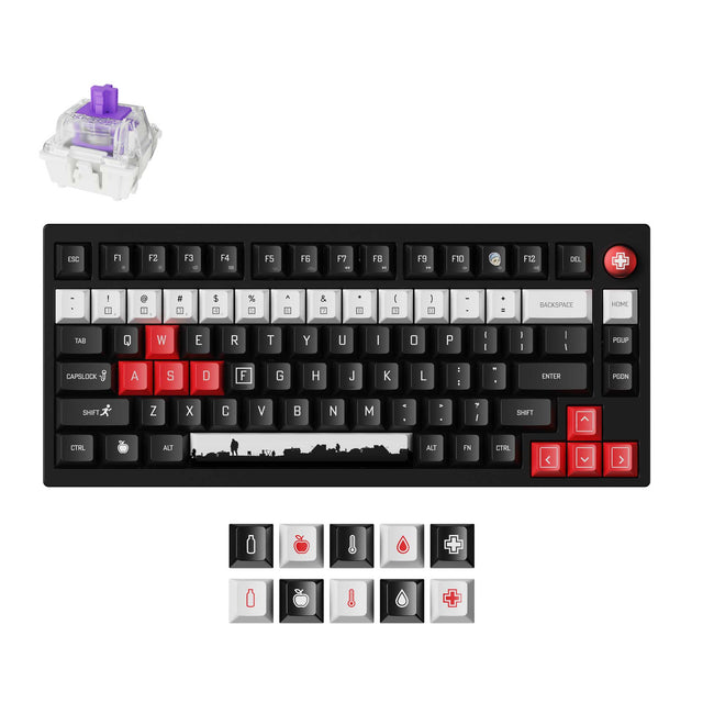 keychron-p1-he-dayz-special-edition-clavier-gaming-custom-75-switch-magn-tique-s image 1