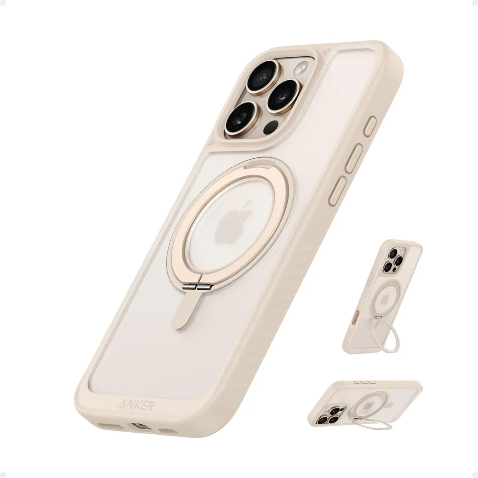 anker-flexstand-coque-magn-tique-avec-anneau-support-pour-iphone-15-pro-max image 1