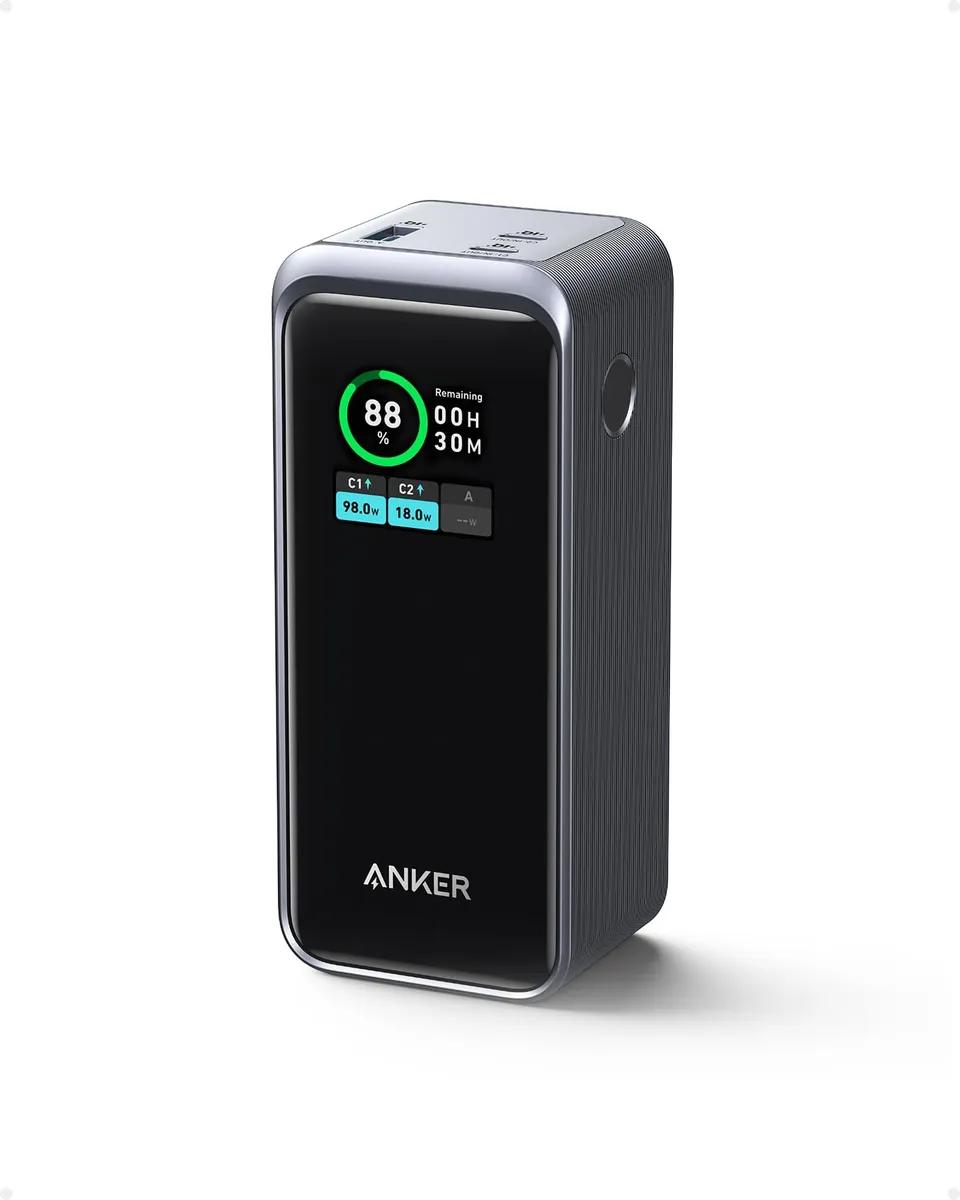 anker-prime-batterie-externe-72wh-200w-cran-intelligent-2x-usb-c-1x-usb-a-pour-i image 1