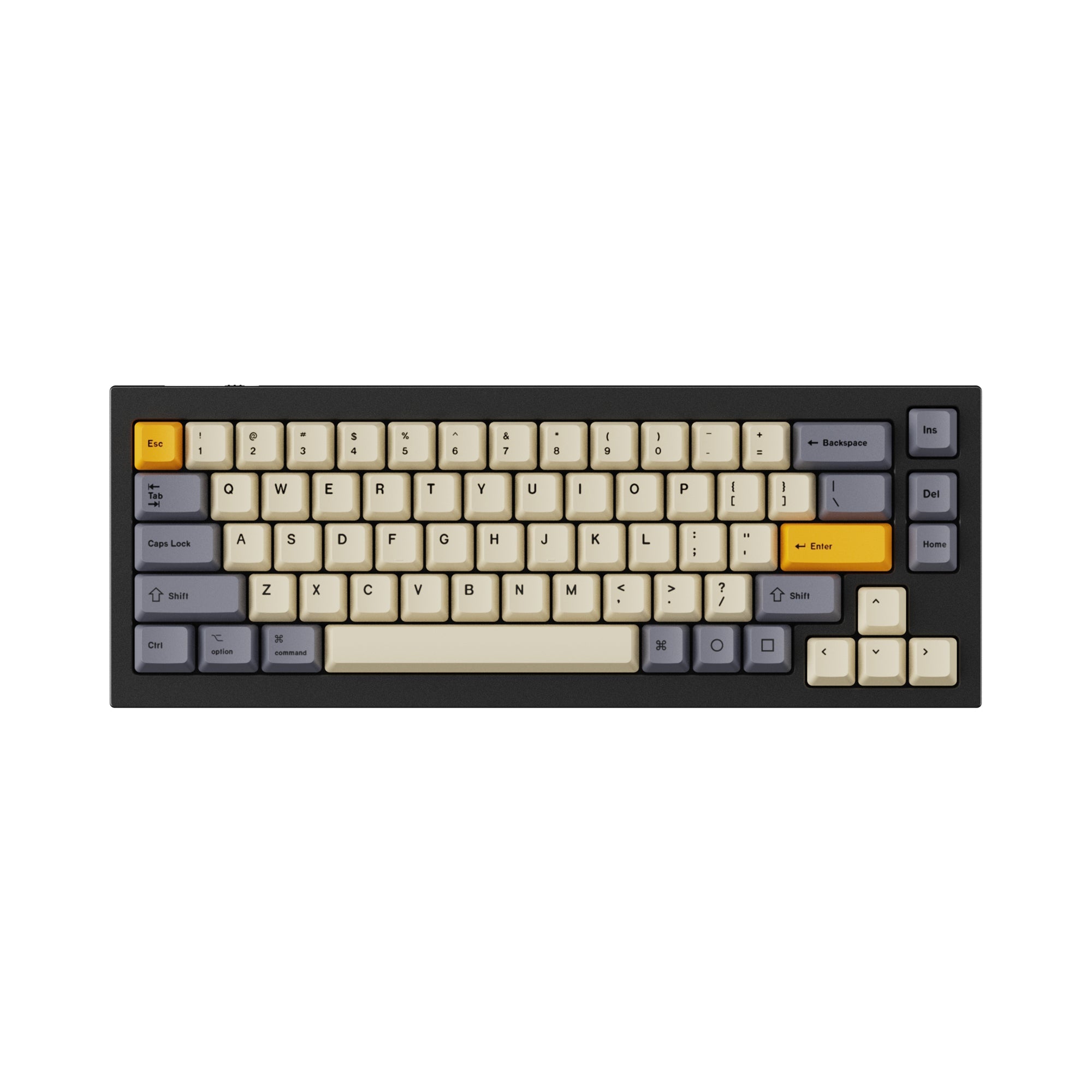 keychron-set-de-keycaps-pbt-dye-sub-oem-gris-bl image 3