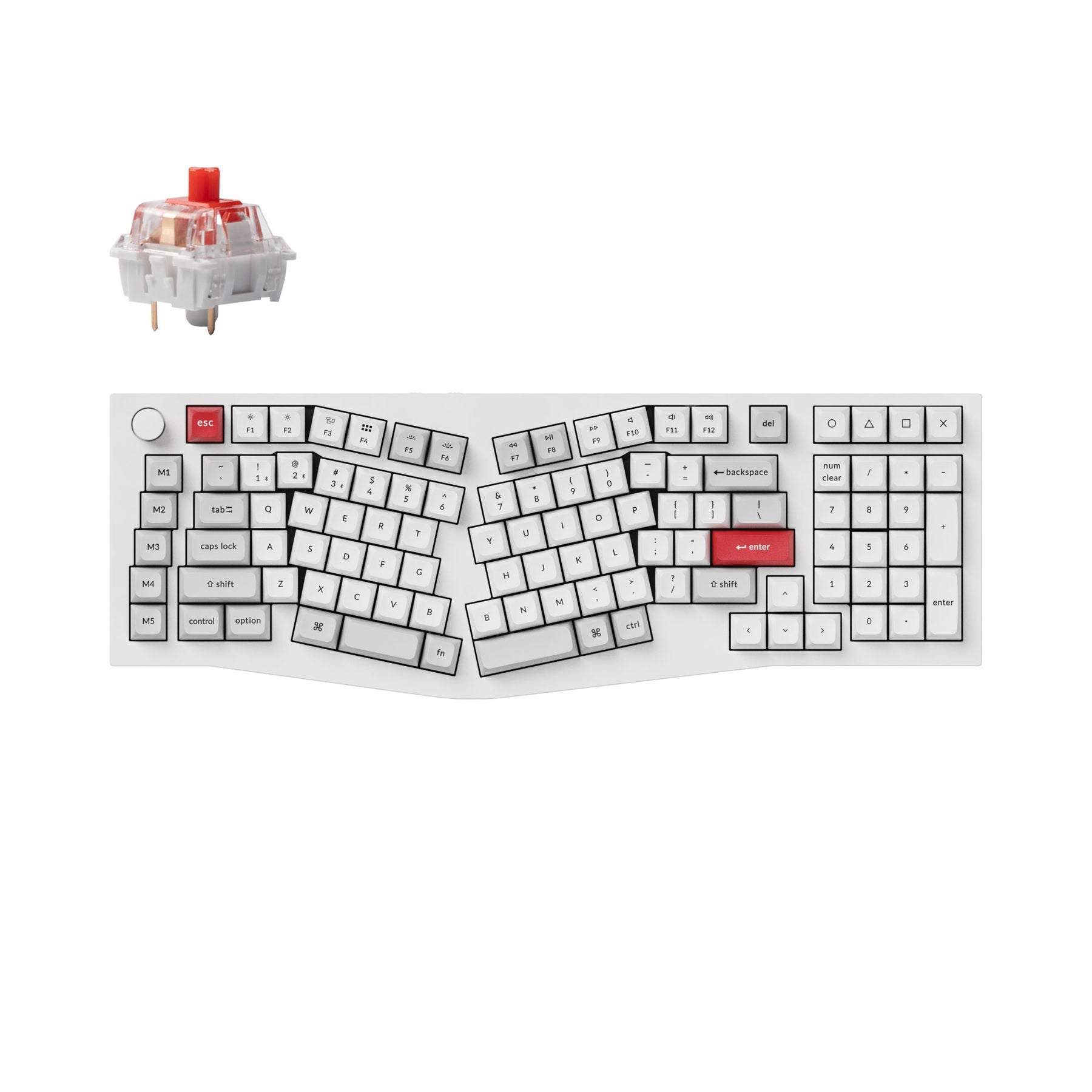 keychron-q13-pro-alice-layout-clavier-m-canique-custom-sans-fil-qmk-via-us-ansi image 7