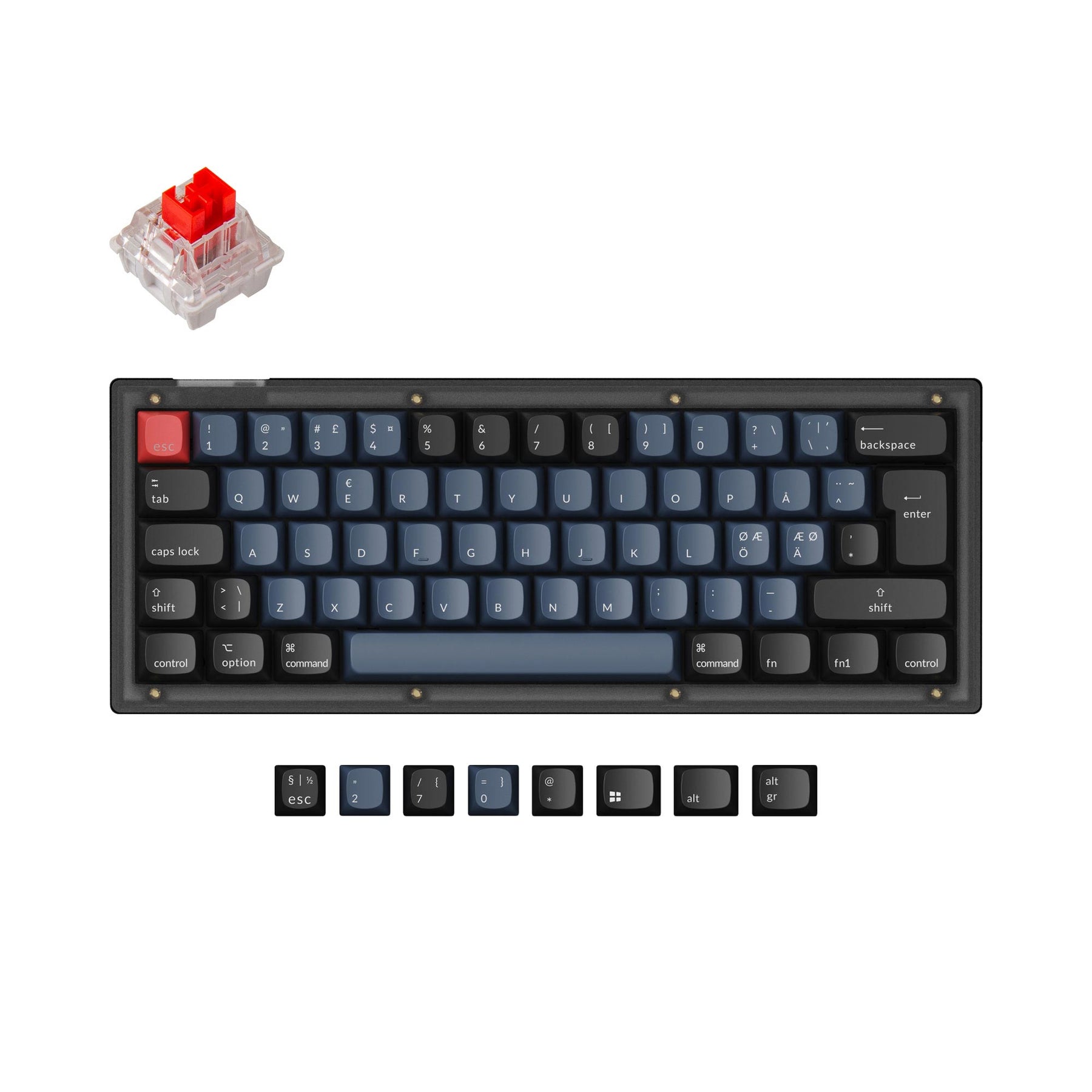 keychron-v4-clavier-m-canique-custom-qmk-iso-collection-azerty-compatible image 7