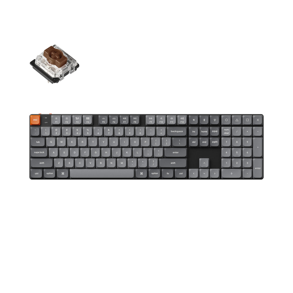 keychron-k5-max-clavier-m-canique-ultra-fin-100-qmk-via-sans-fil image 2