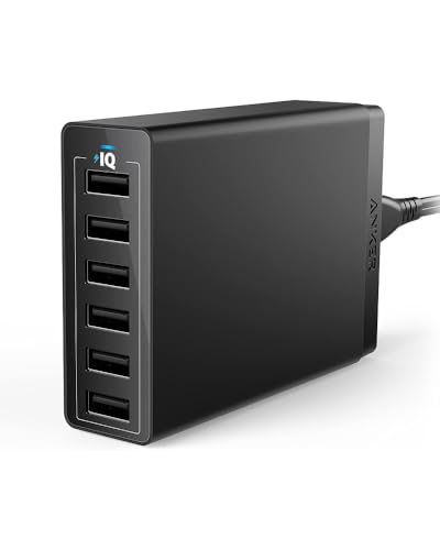 anker-powerport-6-ports-60w-chargeur-secteur-usb-avec-poweriq image 8
