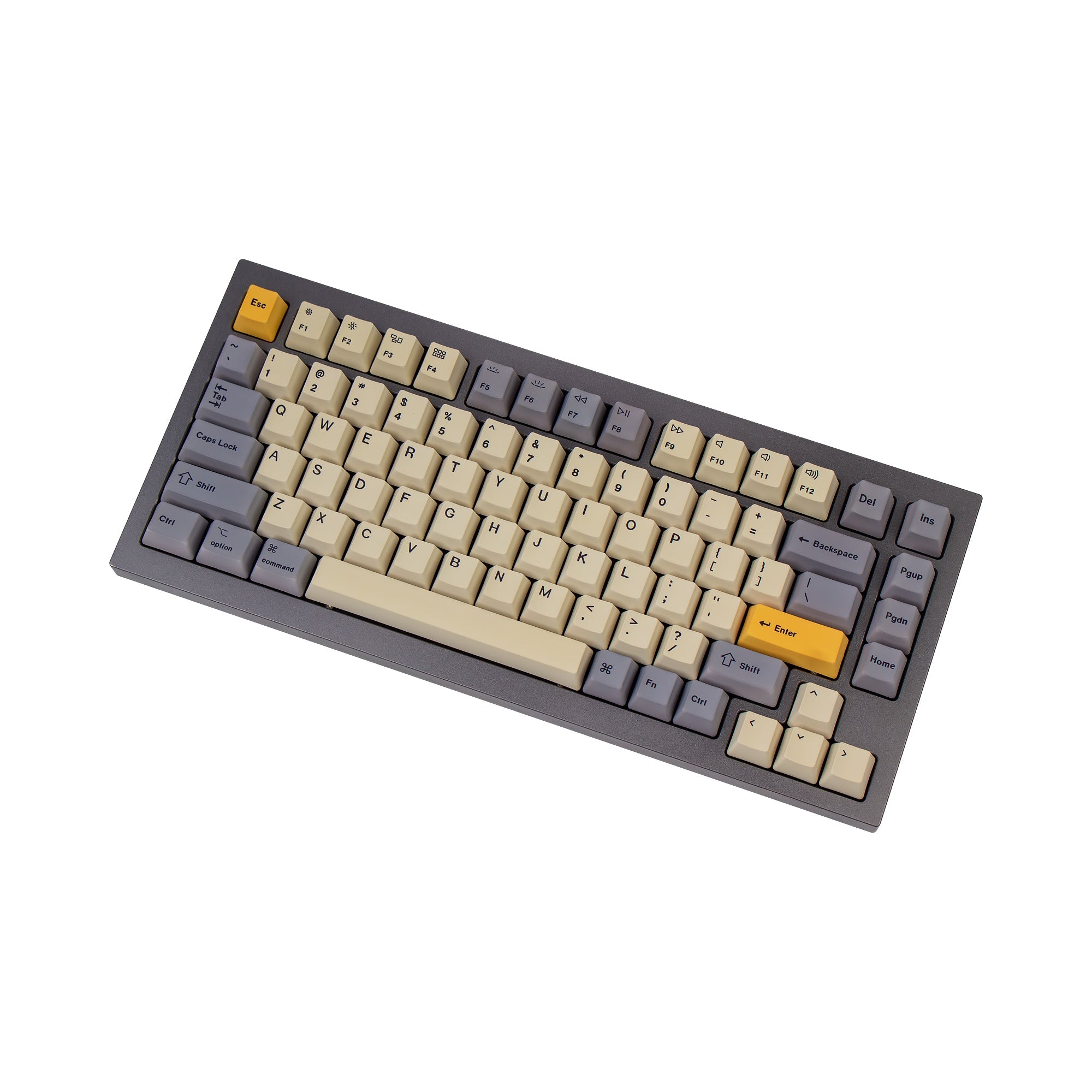 keychron-set-de-keycaps-pbt-dye-sub-oem-gris-bl image 5