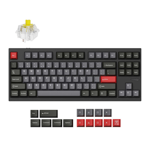 keychron-lemokey-l4-qmk-clavier-gaming-m-canique-custom-sans-fil-us-ansi image 3