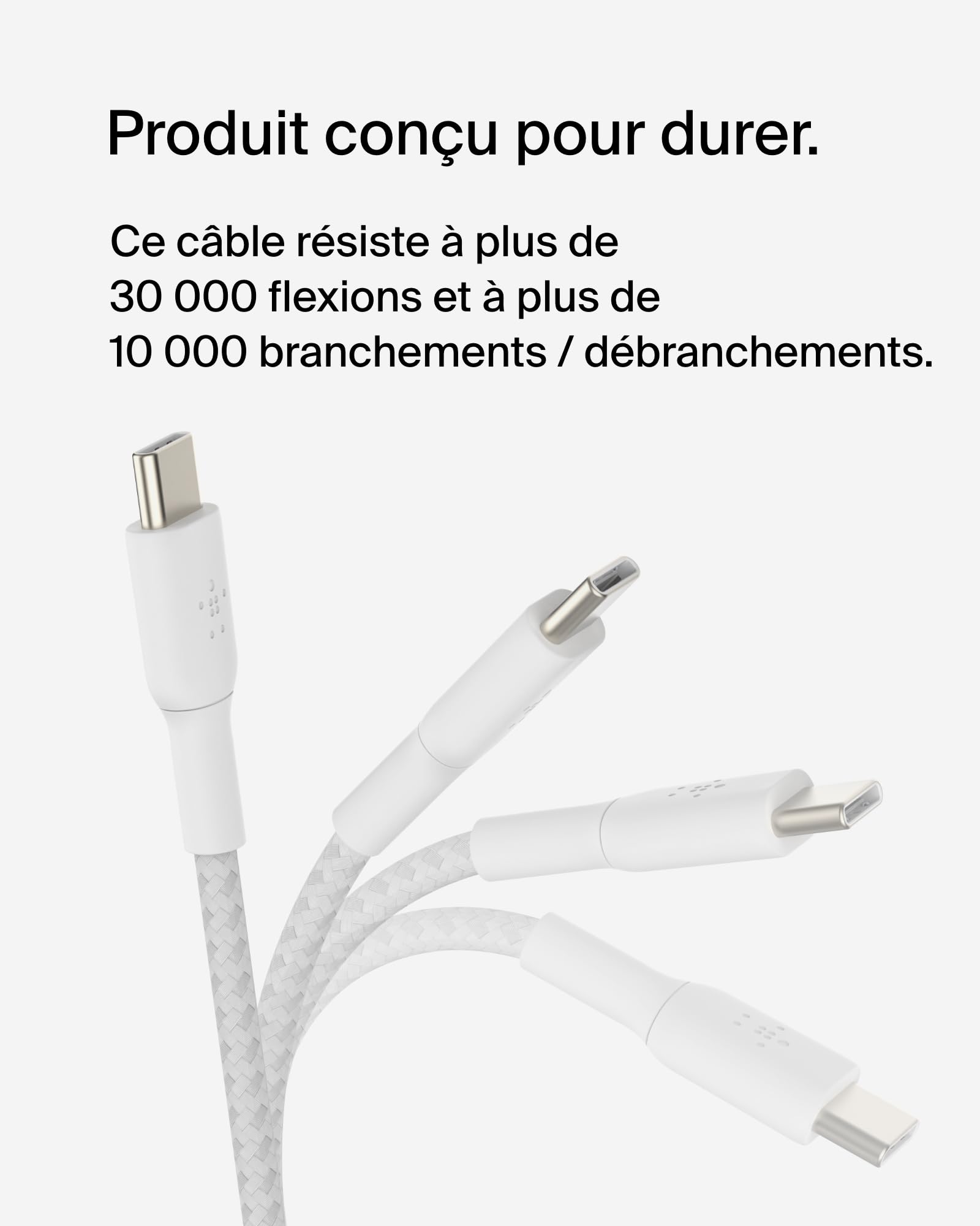 belkin-boostcharge-c-ble-tress-usb-c-vers-usb-c-2-m-blanc-60w image 4