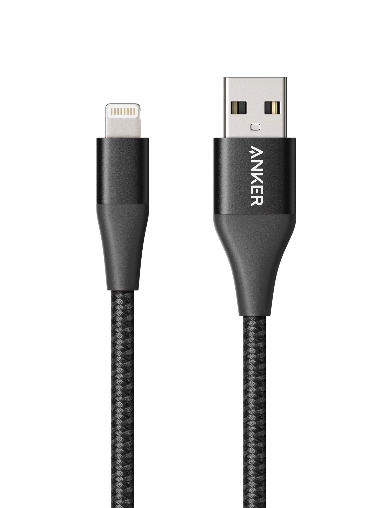 anker-powerline-ii-c-ble-lightning-mfi-nylon-tress-0-9-m image 1