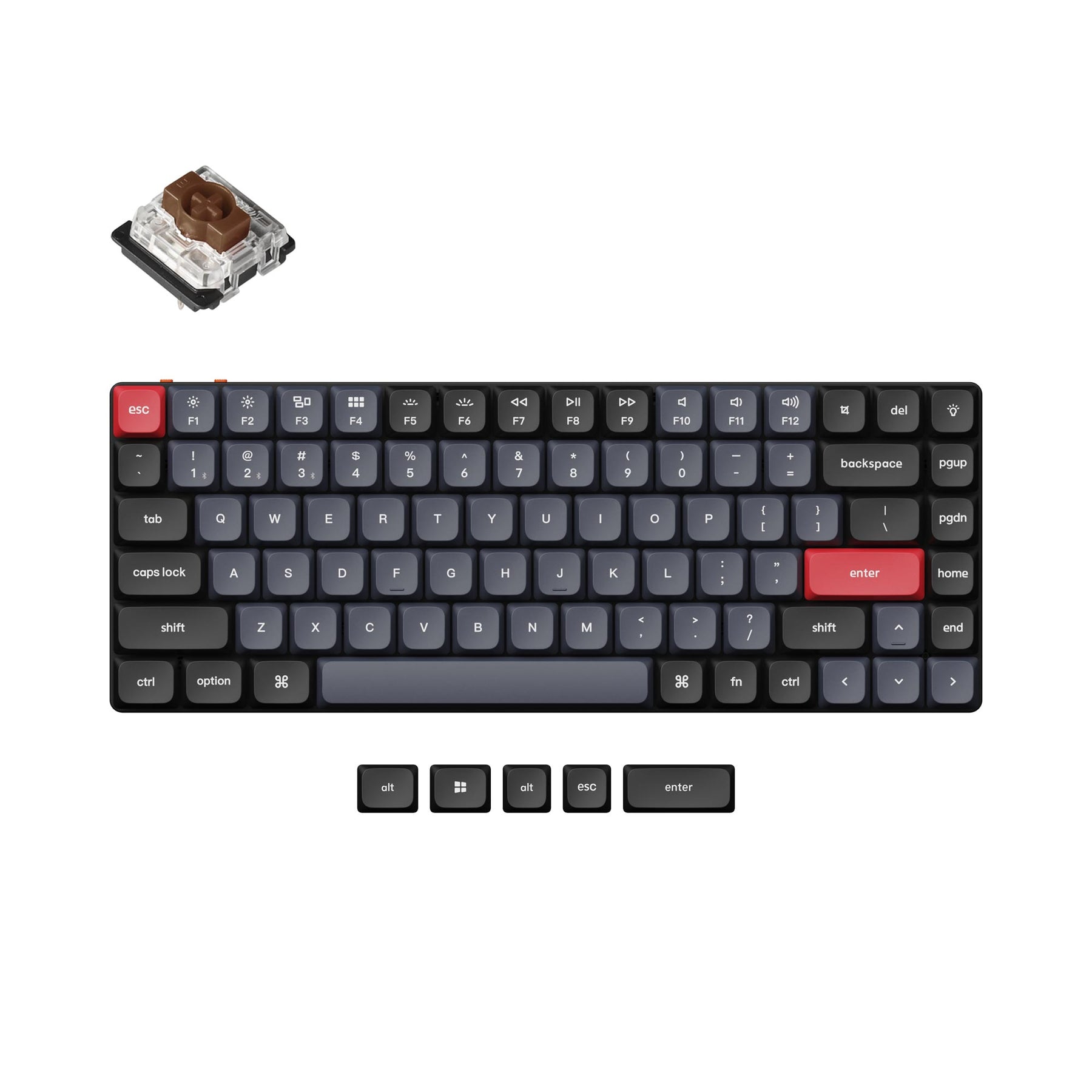 keychron-k3-pro-qmk-via-clavier-m-canique-fin-sans-fil-75-us-ansi image 6
