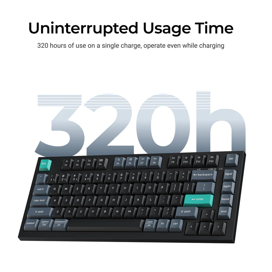 keychron-b31-clavier-sans-fil-75-silencieux-ciseaux image 4