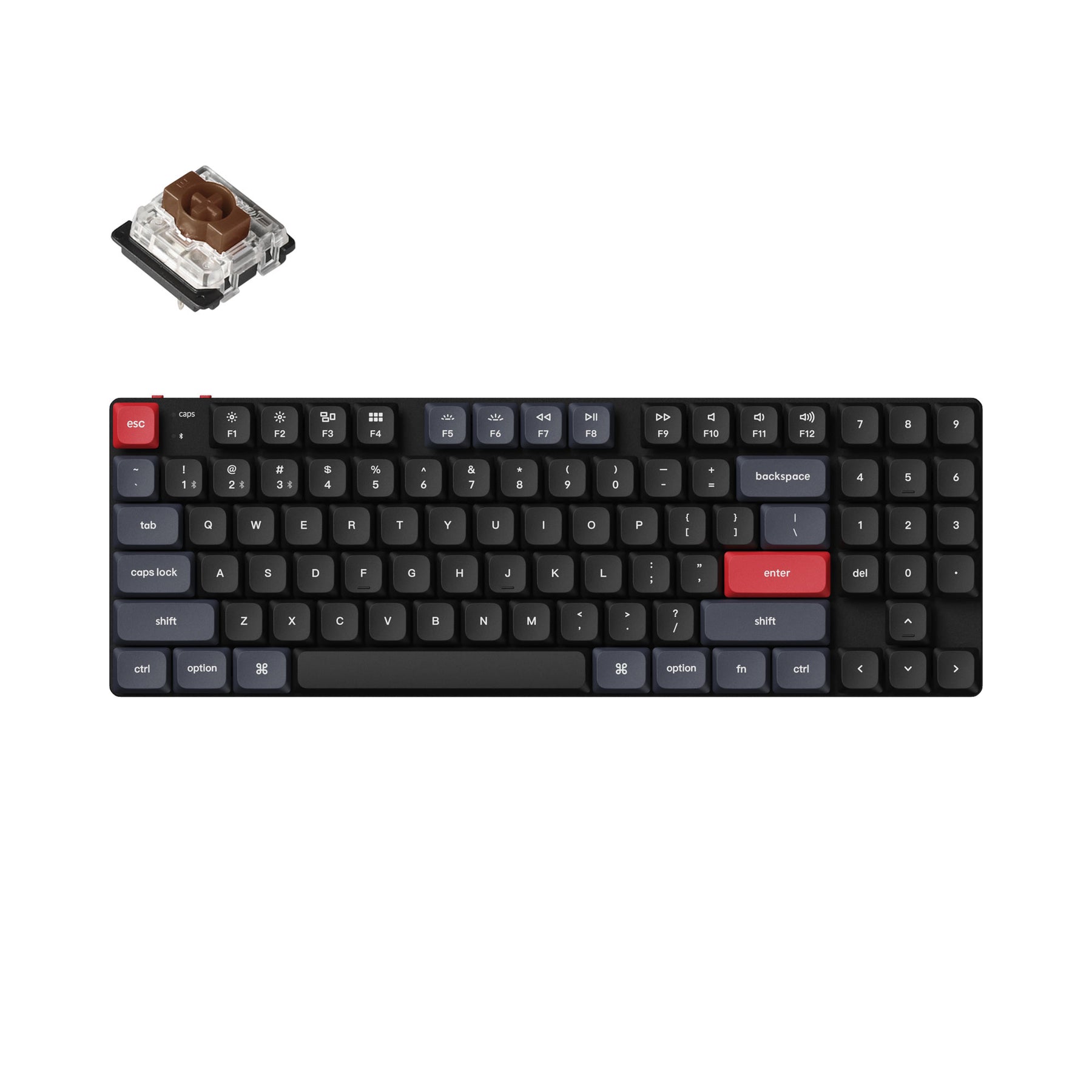 keychron-k13-pro-qmk-via-clavier-m-canique-custom-sans-fil-ultra-fin image 2