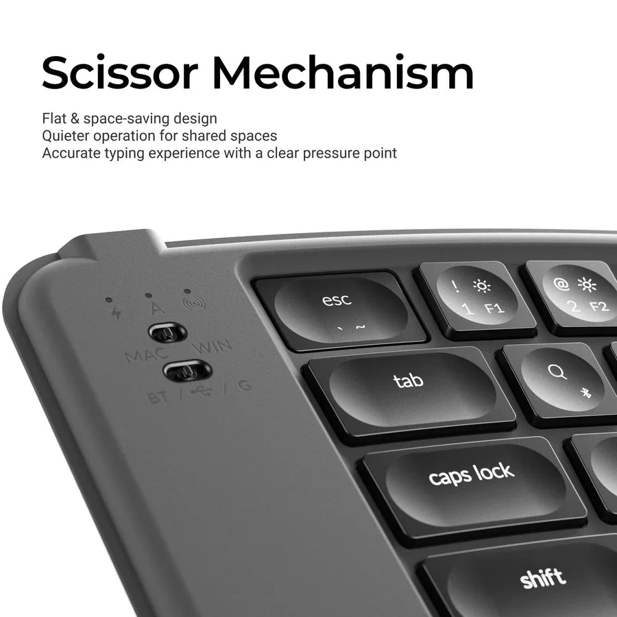 keychron-b11-pro-clavier-sans-fil-ultra-fin-pliable-65-us-ansi image 2