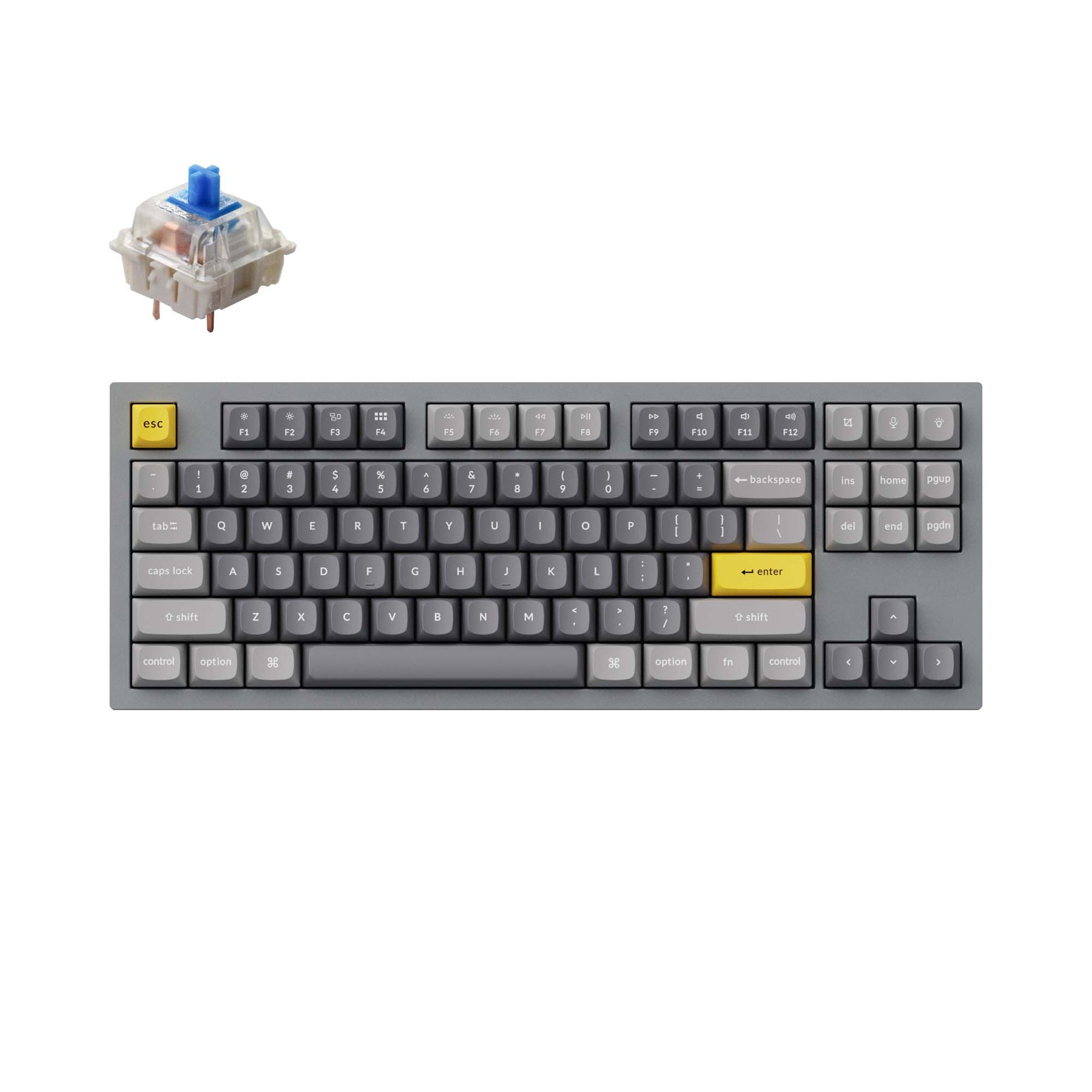 keychron-q3-qmk-clavier-m-canique-custom-filaire-us-ansi image 8
