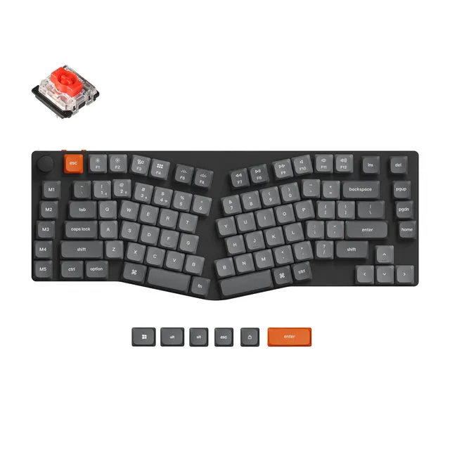 keychron-k15-max-alice-layout-clavier-m-canique-custom-sans-fil-ultra-fin-qmk-us image 1