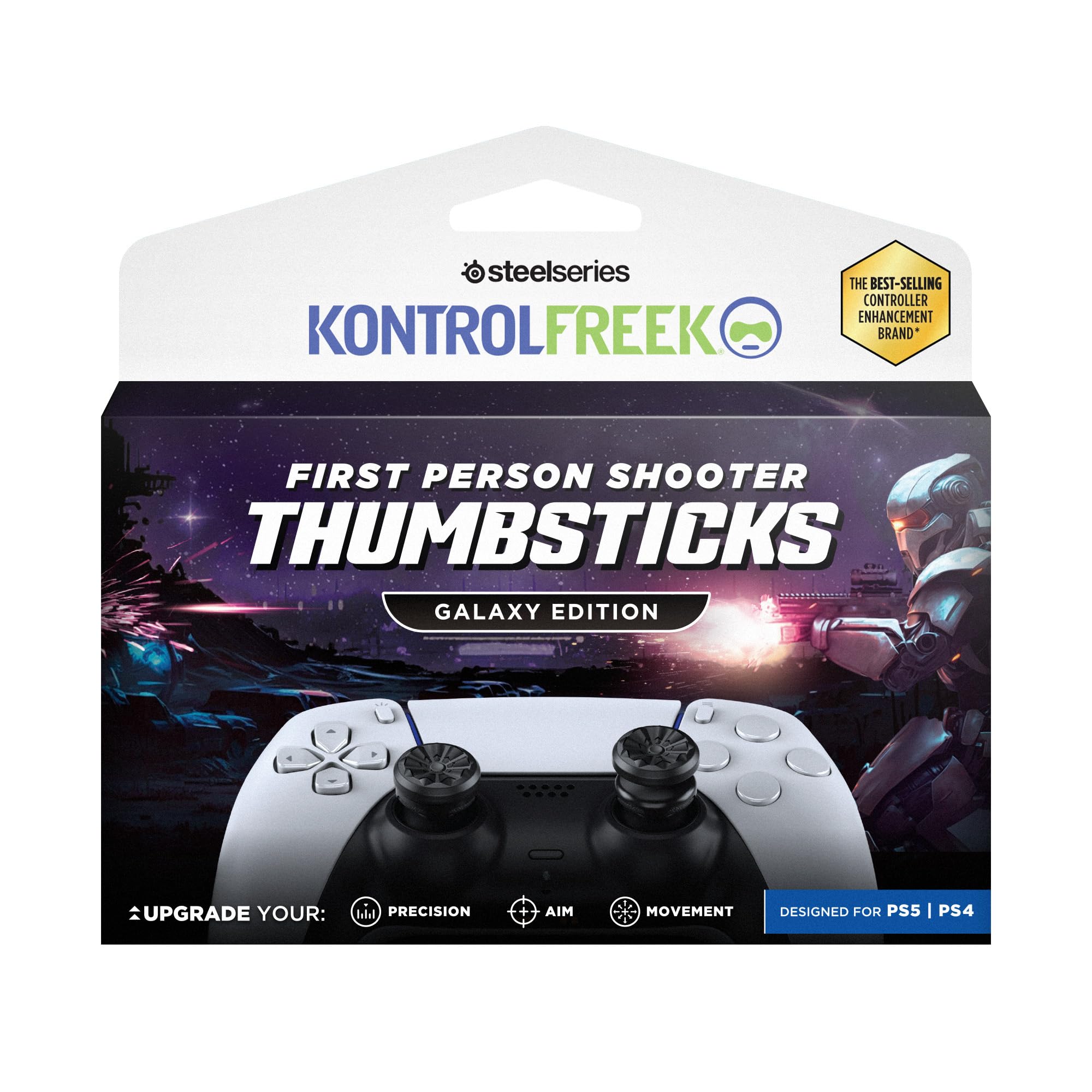 kontrolfreek-fps-freek-galaxy-black-grips-manette-ps5-ps4 image 7