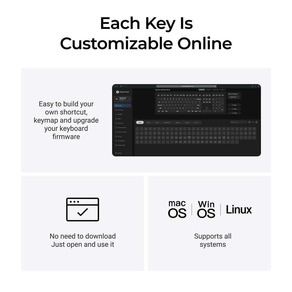 keychron-q6-ultra-8k-clavier-m-canique-custom-sans-fil-100-iso-fr-azerty image 7