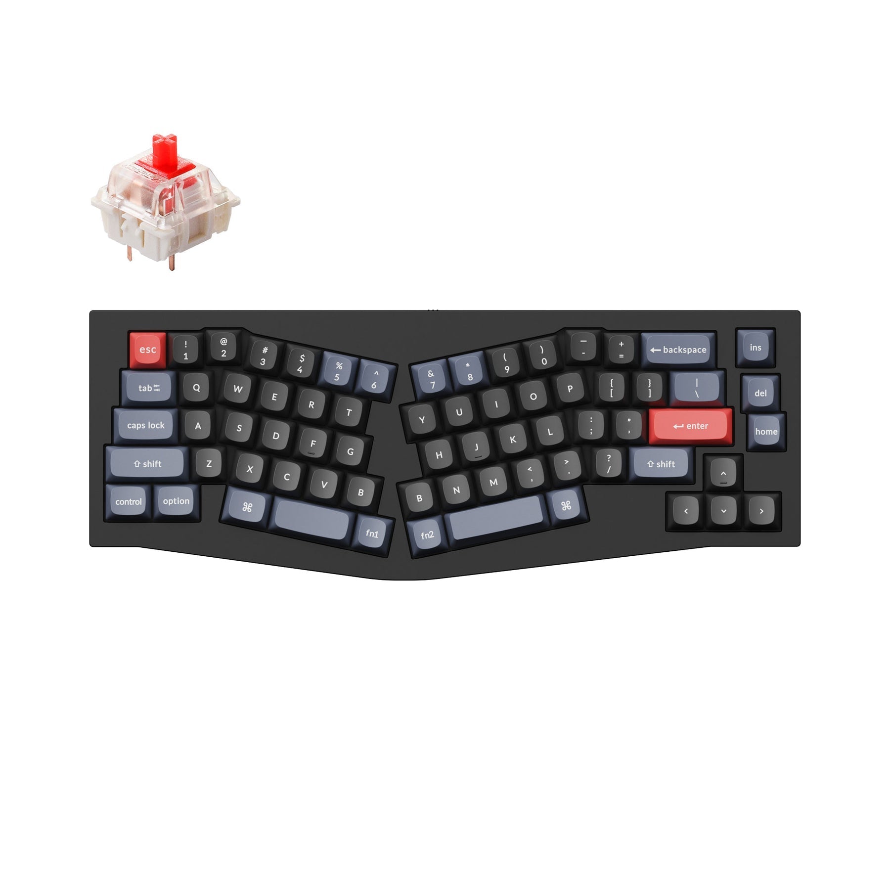 keychron-q8-alice-qmk-clavier-m-canique-custom-filaire-us-ansi image 1