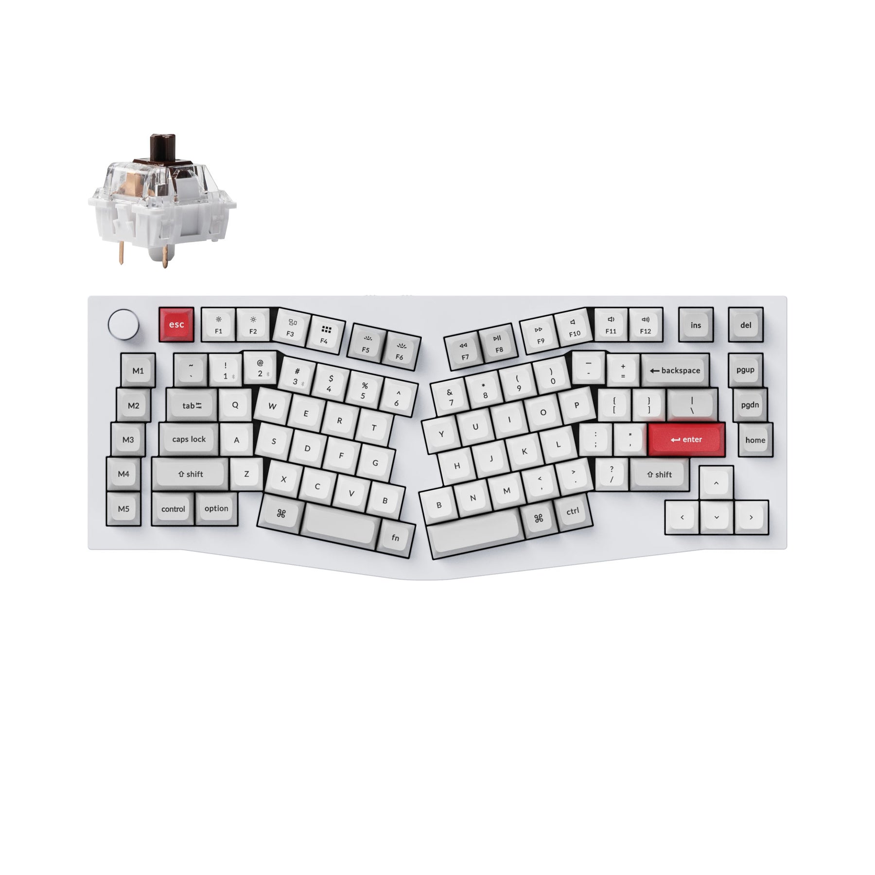 keychron-q10-pro-alice-layout-clavier-m-canique-custom-sans-fil-qmk-via-ansi-us image 8