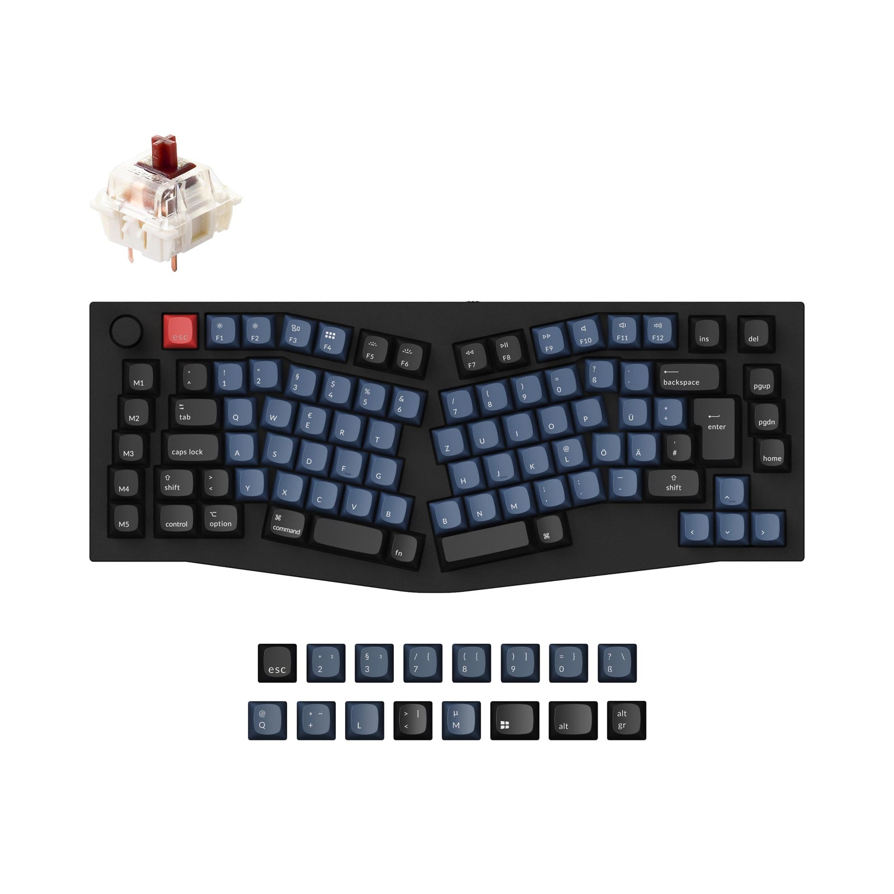 keychron-q10-alice-qmk-clavier-m-canique-custom-filaire-iso image 7