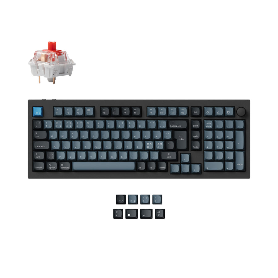keychron-q5-pro-clavier-m-canique-custom-sans-fil-qmk-via-collection-iso image 5