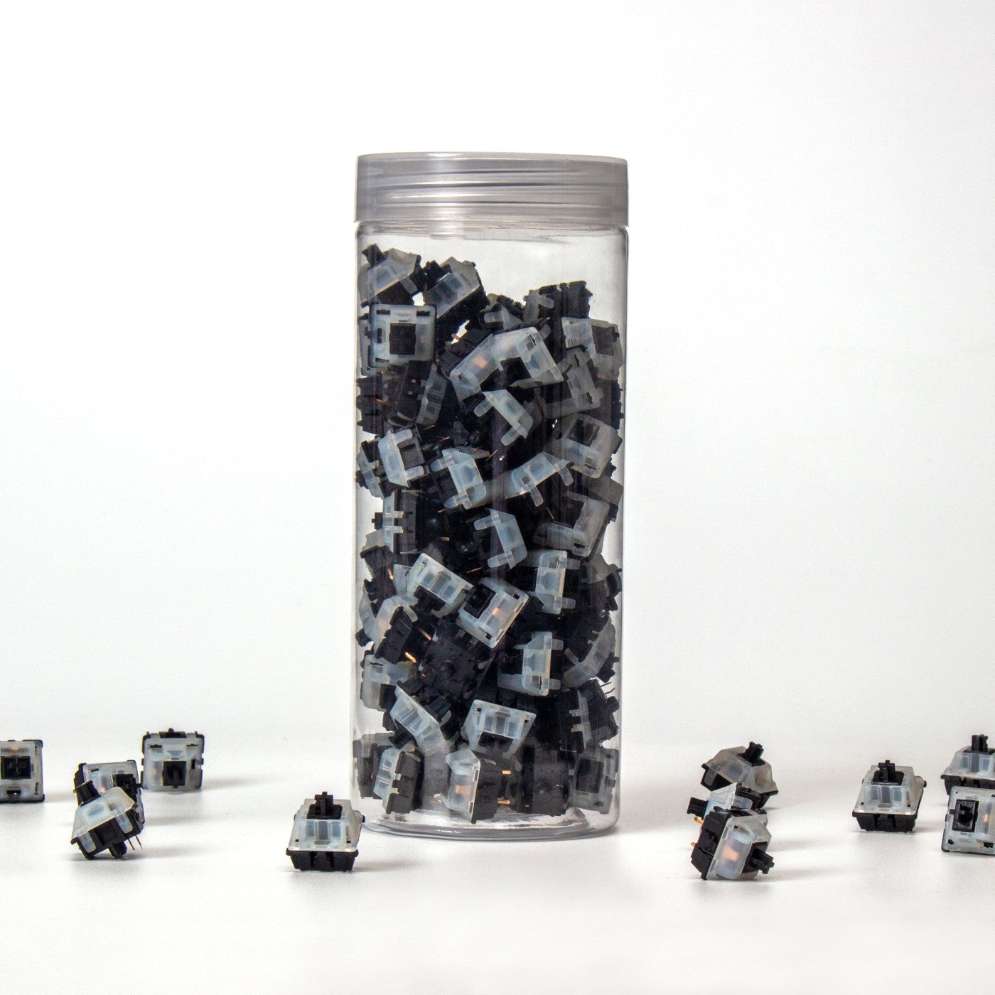 keychron-gateron-ks-3x47-milky-top-black-bottom-switch-lot-de-110-switches-m-can image 5