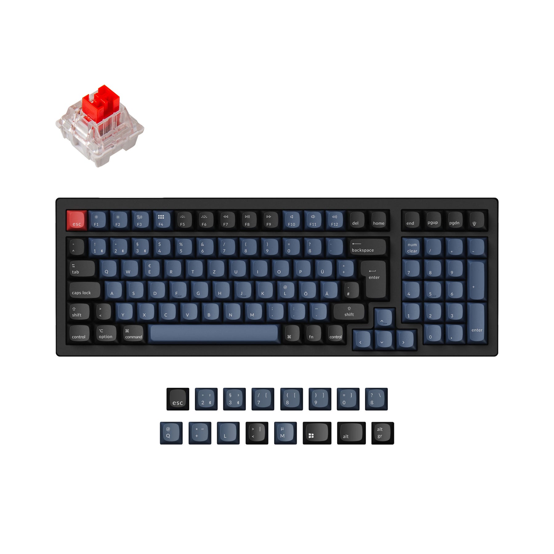 keychron-k4-pro-qmk-via-clavier-m-canique-sans-fil-iso image 5
