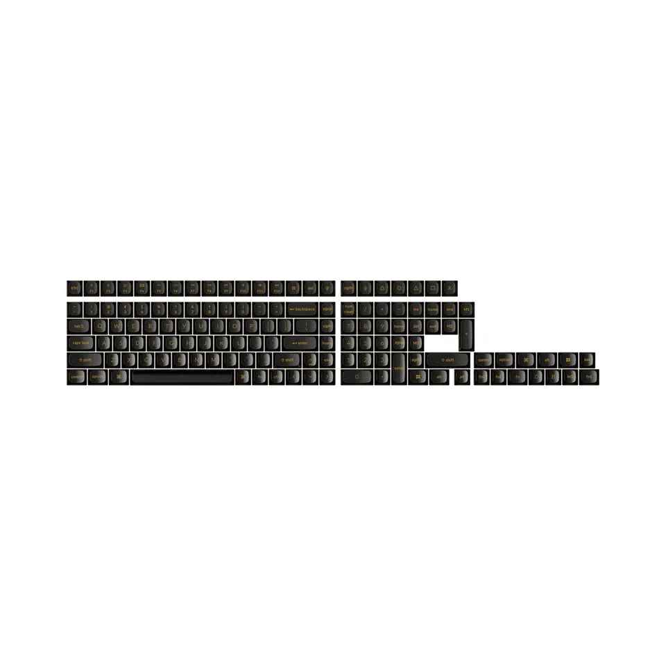 keychron-set-de-keycaps-full-set-noir-transparent-osa-version-b image 1