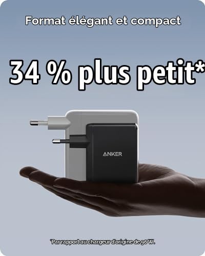 anker-736-nano-ii-100w-chargeur-3-ports-2-c-bles-usb-c-100w-1-8m image 6