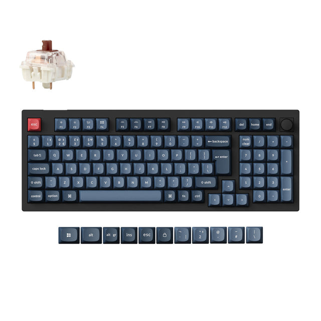 keychron-v5-max-clavier-m-canique-sans-fil-qmk-via-96-layout-iso-fran-ais image 4
