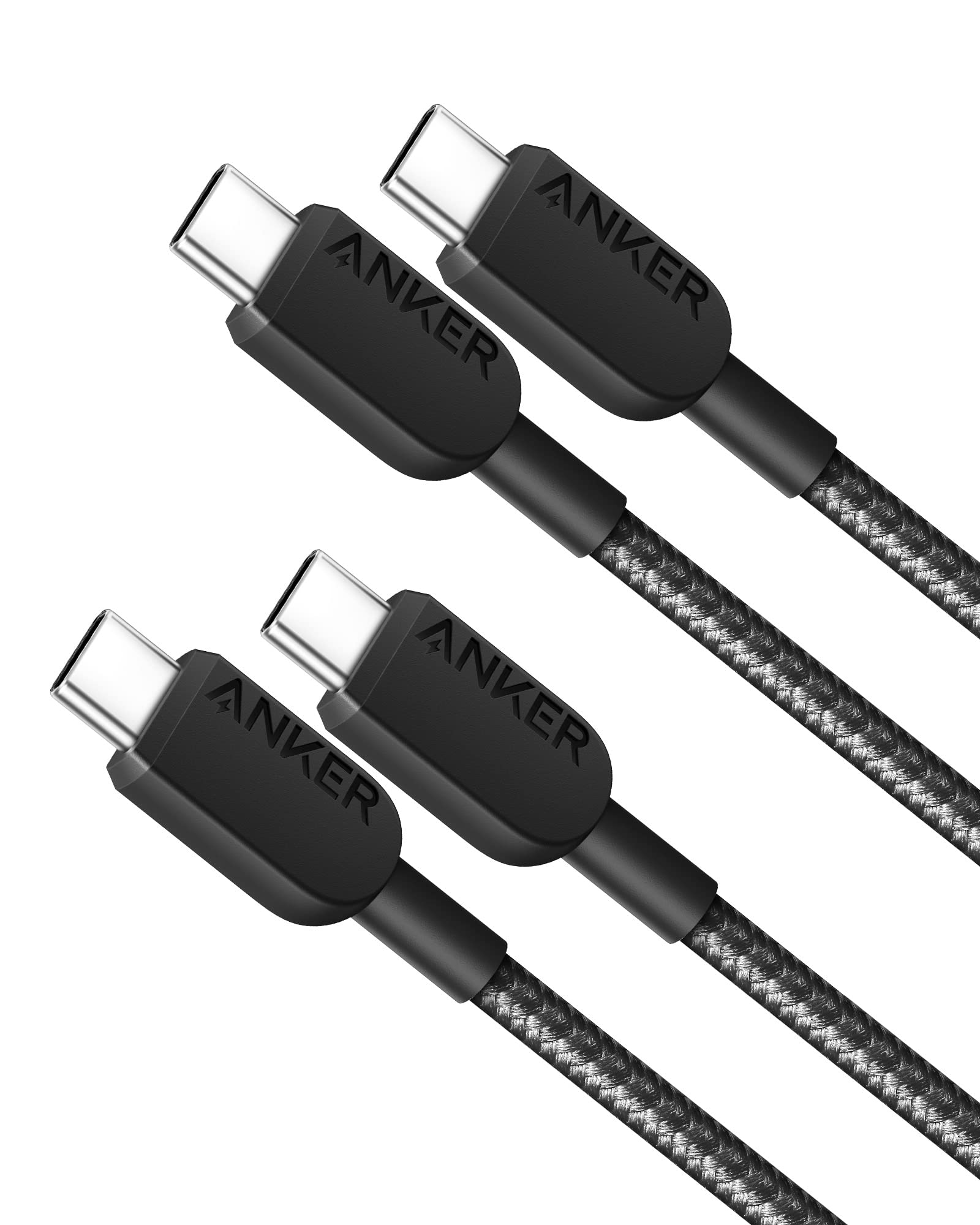 anker-c-ble-usb-c-vers-usb-c-lot-de-2-x-0-9m-noir image 1