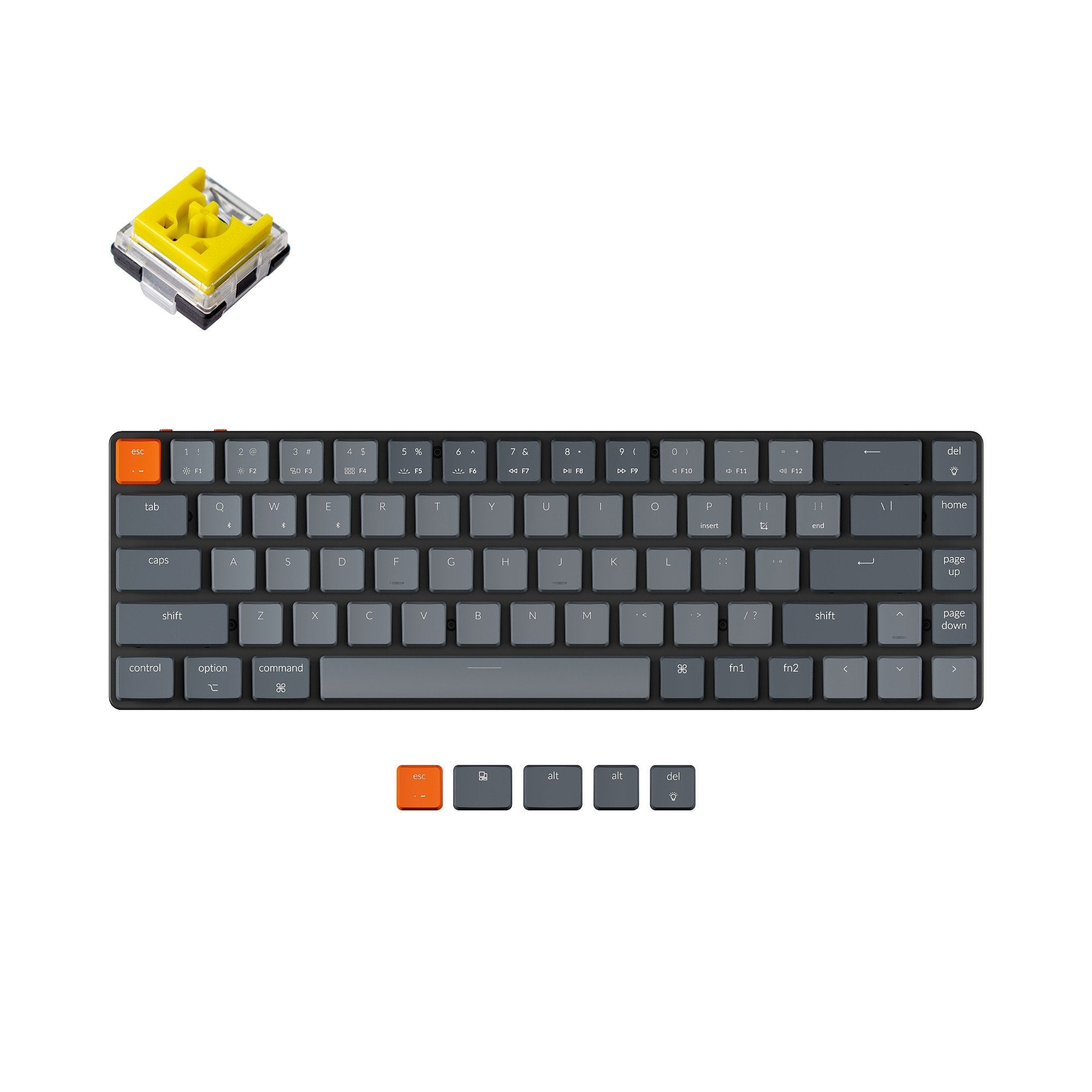 keychron-k7-ultra-fin-clavier-m-canique-sans-fil-65-us-ansi image 7