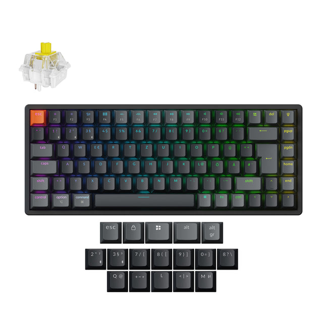 keychron-k2-version-3-clavier-m-canique-sans-fil-qmk-75-iso image 5