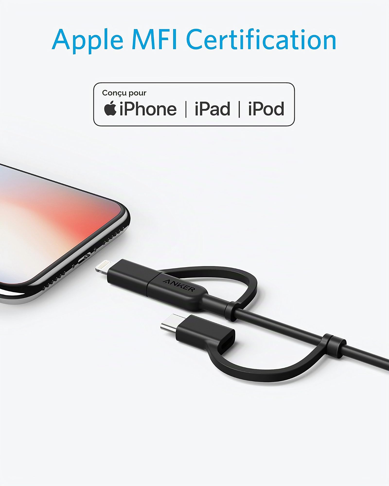anker-powerline-ii-c-ble-3-en-1-usb-c-lightning-micro-usb-0-9-m image 4
