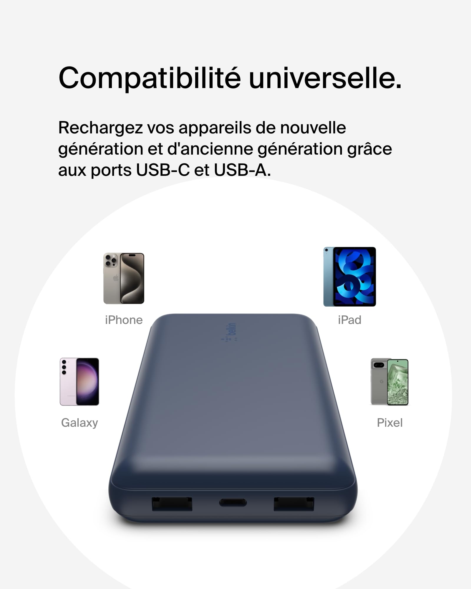 belkin-batterie-externe-usb-c-20000-mah-15w-3-ports-bleu image 5