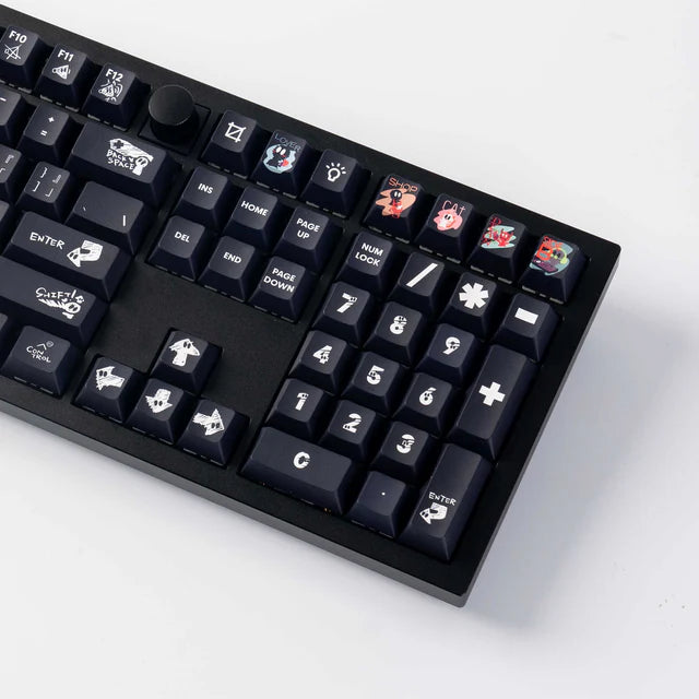 keychron-weirdo-ghost-gang-set-140-touches-pbt-profil-cherry-dye-sub image 4