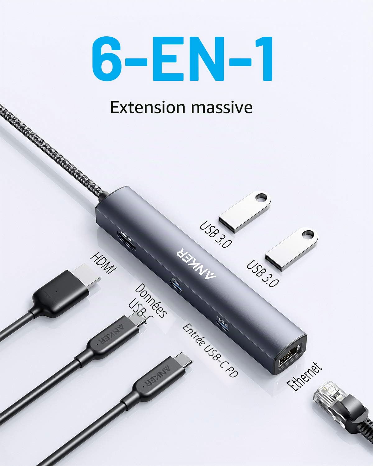 anker-powerexpand-hub-usb-c-6-en-1-65w-hdmi-4k-ethernet image 2
